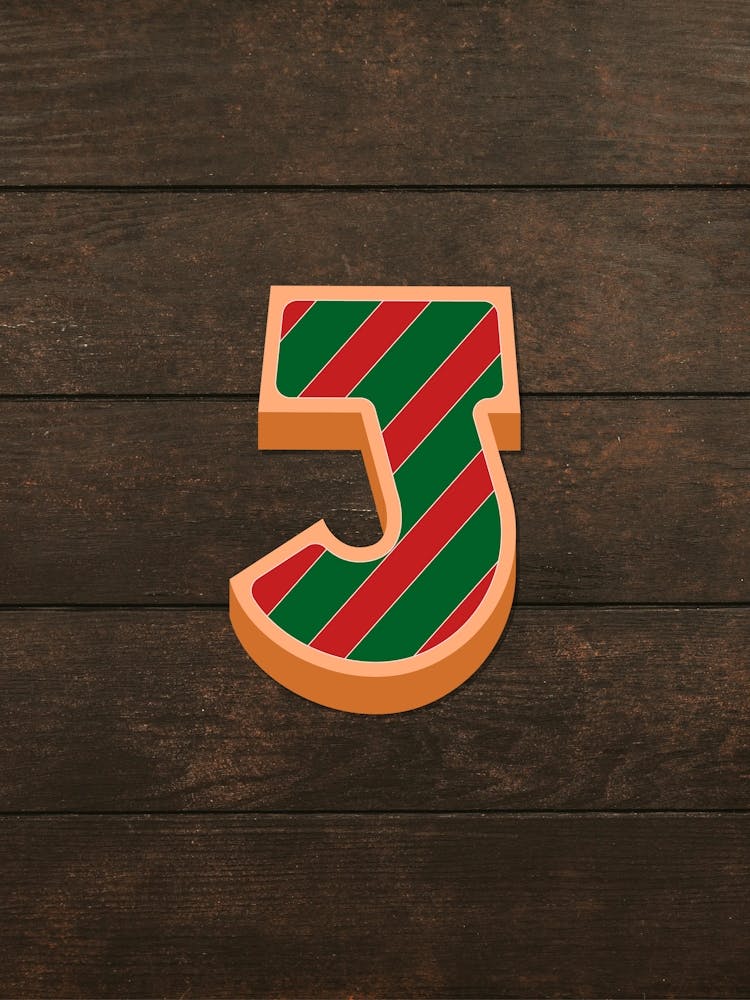 Gingerbread Christmas Letters Living Room Holiday Display 10