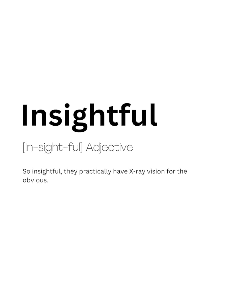 Insightful Definition Meaning