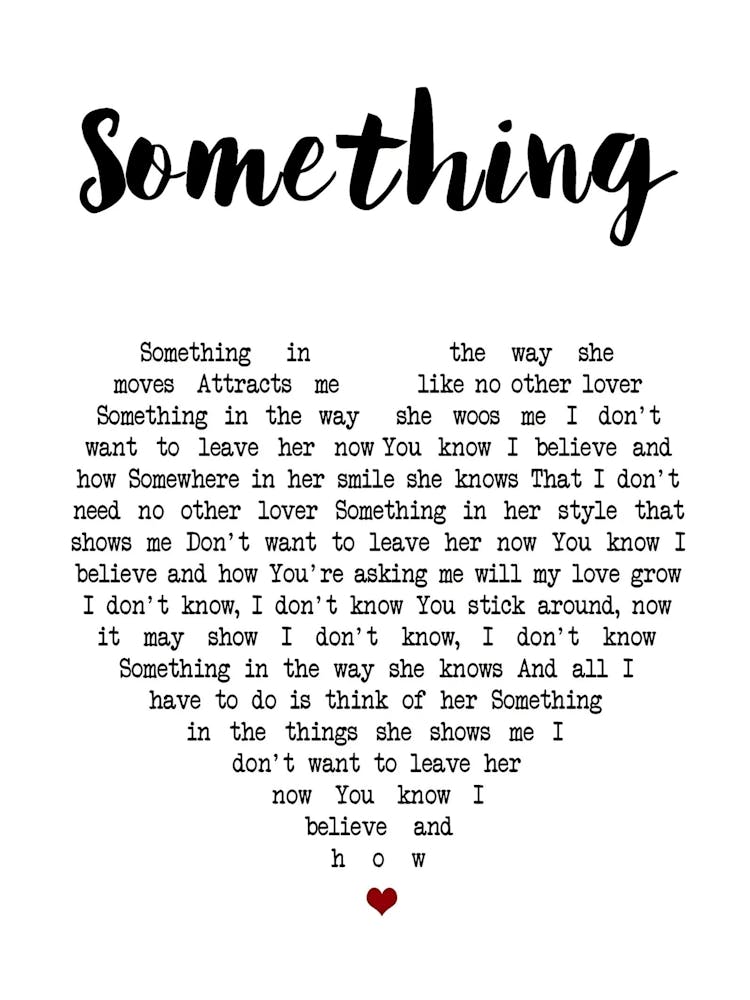 The Beatles Something