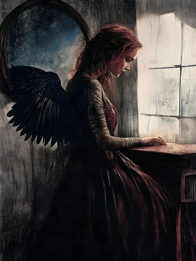 Angel Canvas Print