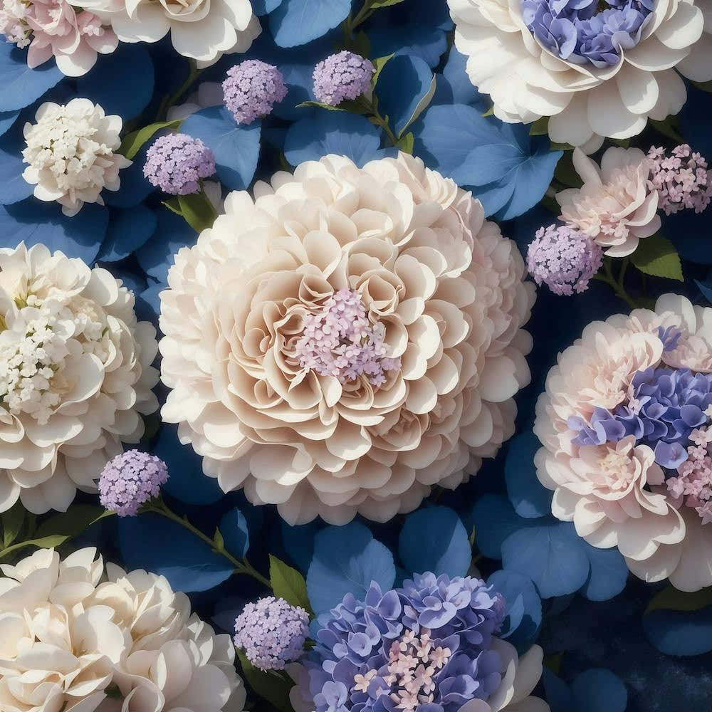 Tranquil Tones of Hydrangea