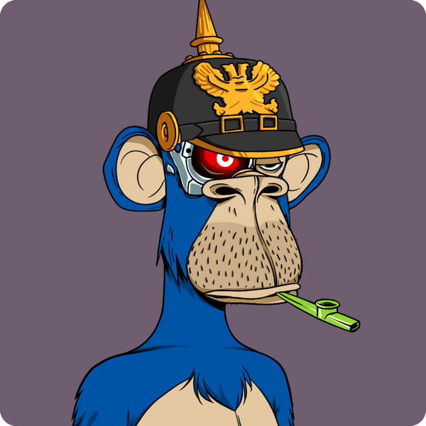 Blue Vape Monkey Art Print by Kohen Mcintosh Fy! Blue Vape Monkey Art Print by Kohen Mcintosh Fy!