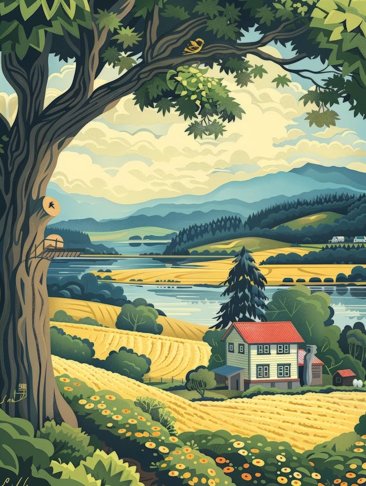 Farm By The River