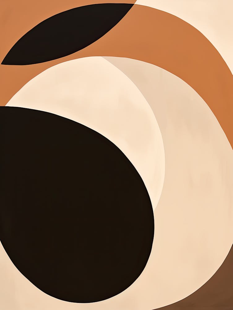 Abstract Bauhaus Mirage: Celestial Shapes