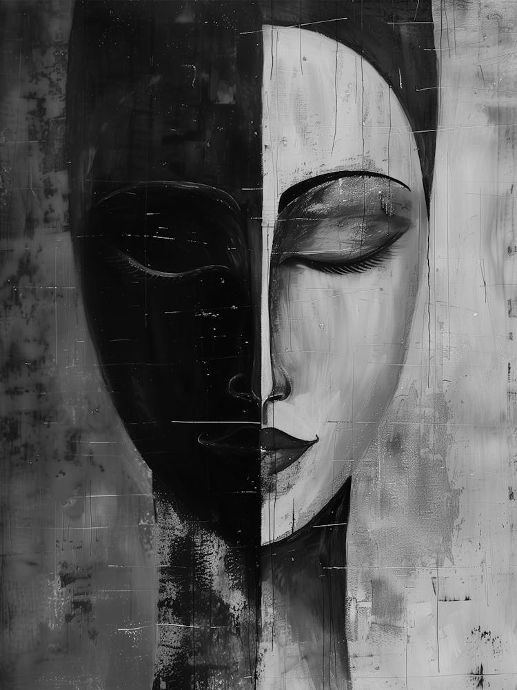 Black And White Painting 1