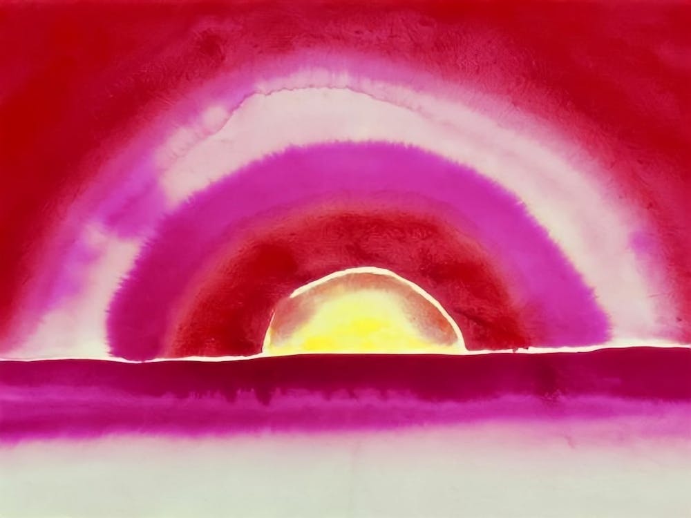 Georgia O'Keeffe - Sunrise, 1916