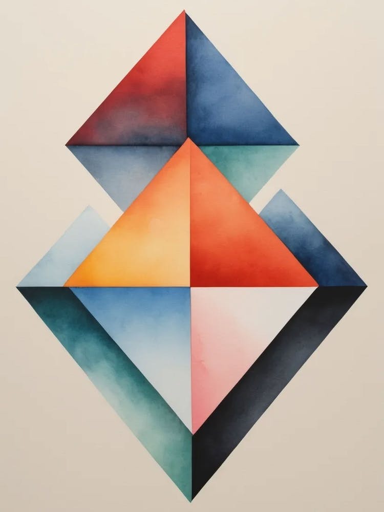 Peace Of Life - Abstract Watercolor Painting