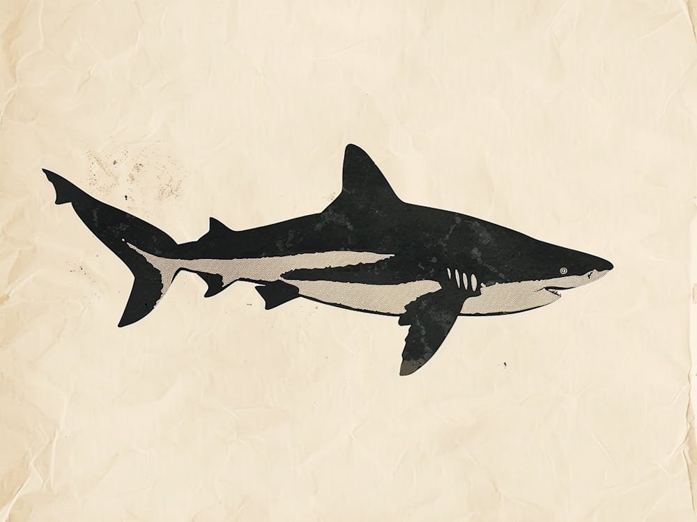 Goblin Shark Silhouette 6