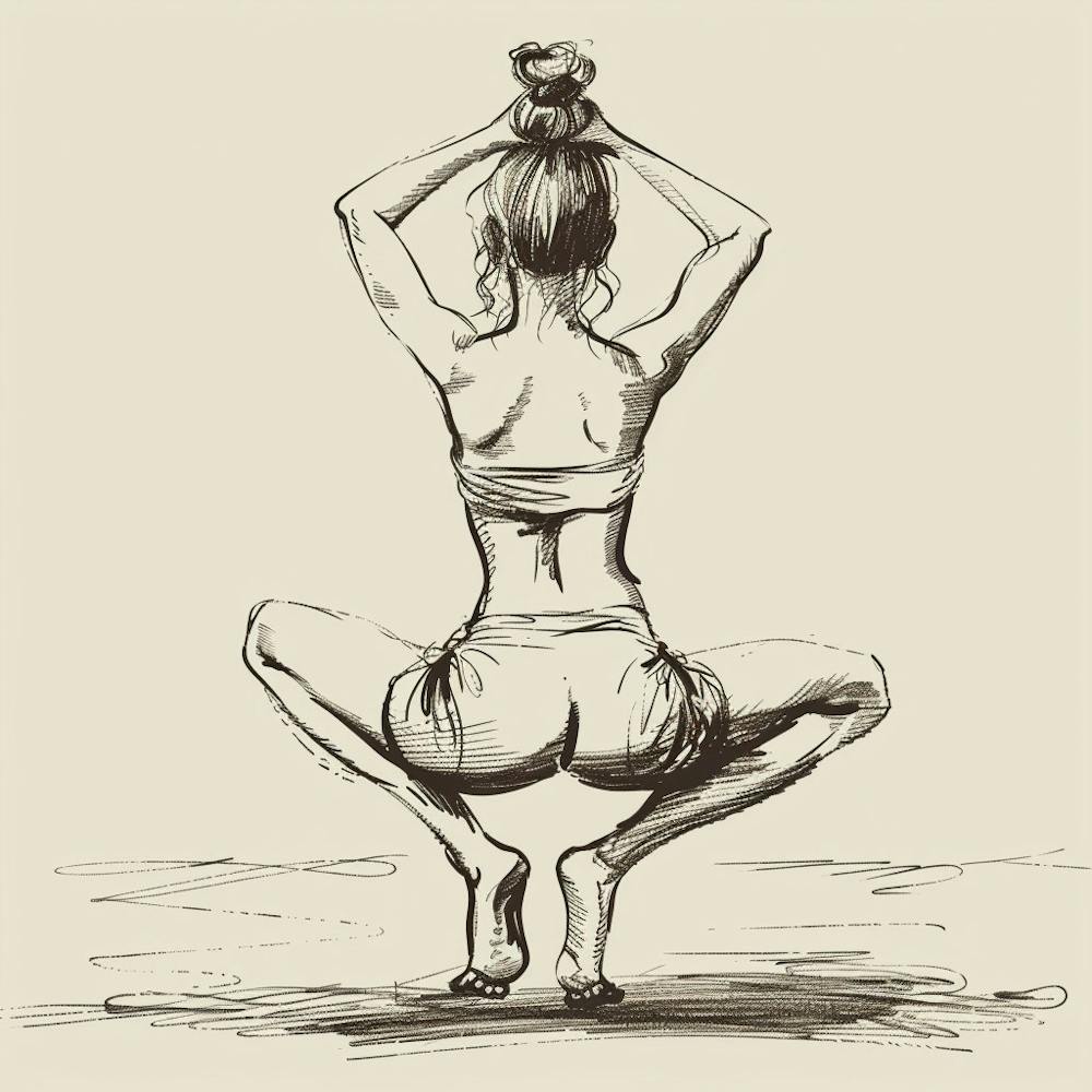 A Yoga Session Hand Drawn Sketch Illustration 1718673649 4