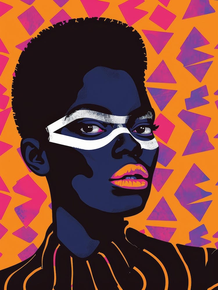 Afro-American Woman 66