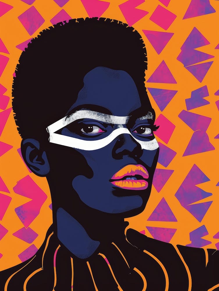 Afro-American Woman 66