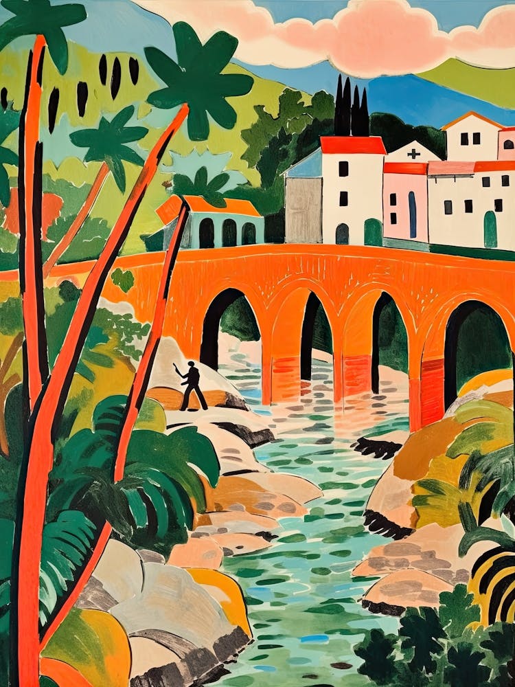 Ponte Dom Luis, Portugal Colourful 4