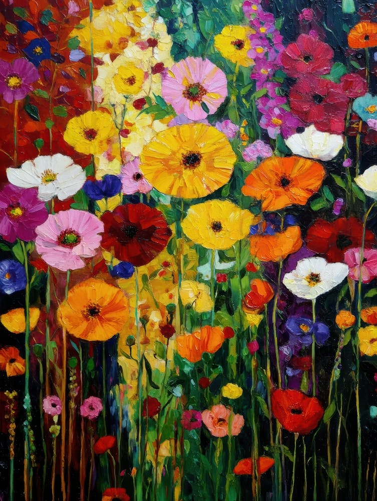 Garden Of Poppies
