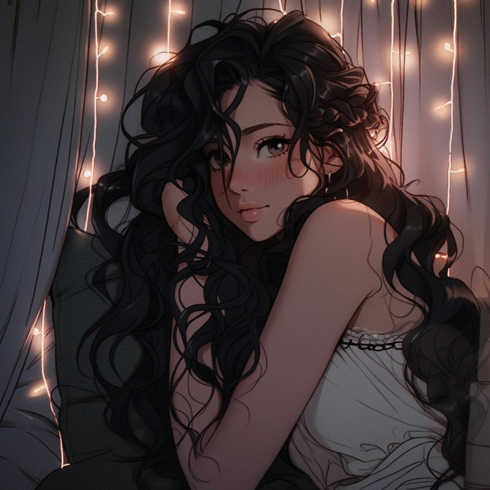 Anime Girl With Long Hair