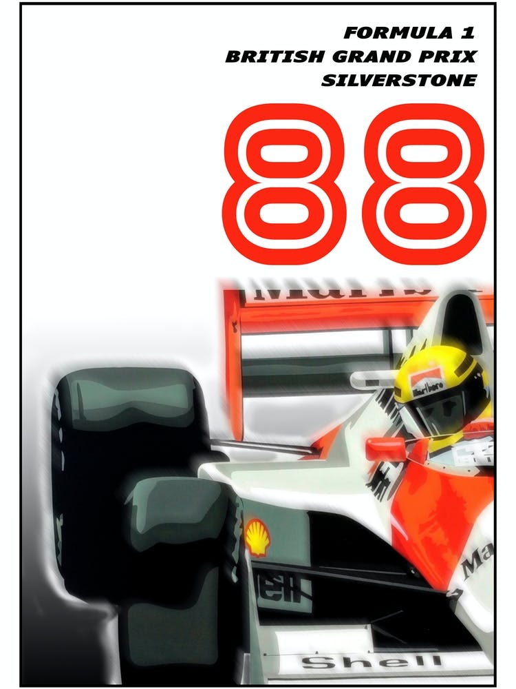 Senna 88 Britischer GP