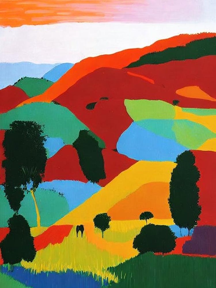 Maasai Mara National Park 2 Kenya Abstract Colourful