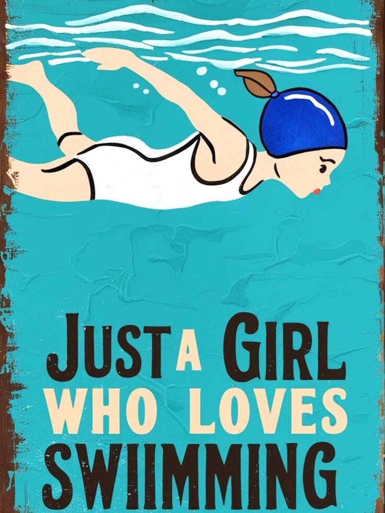 Just A Girl Who Loves Swimming 2