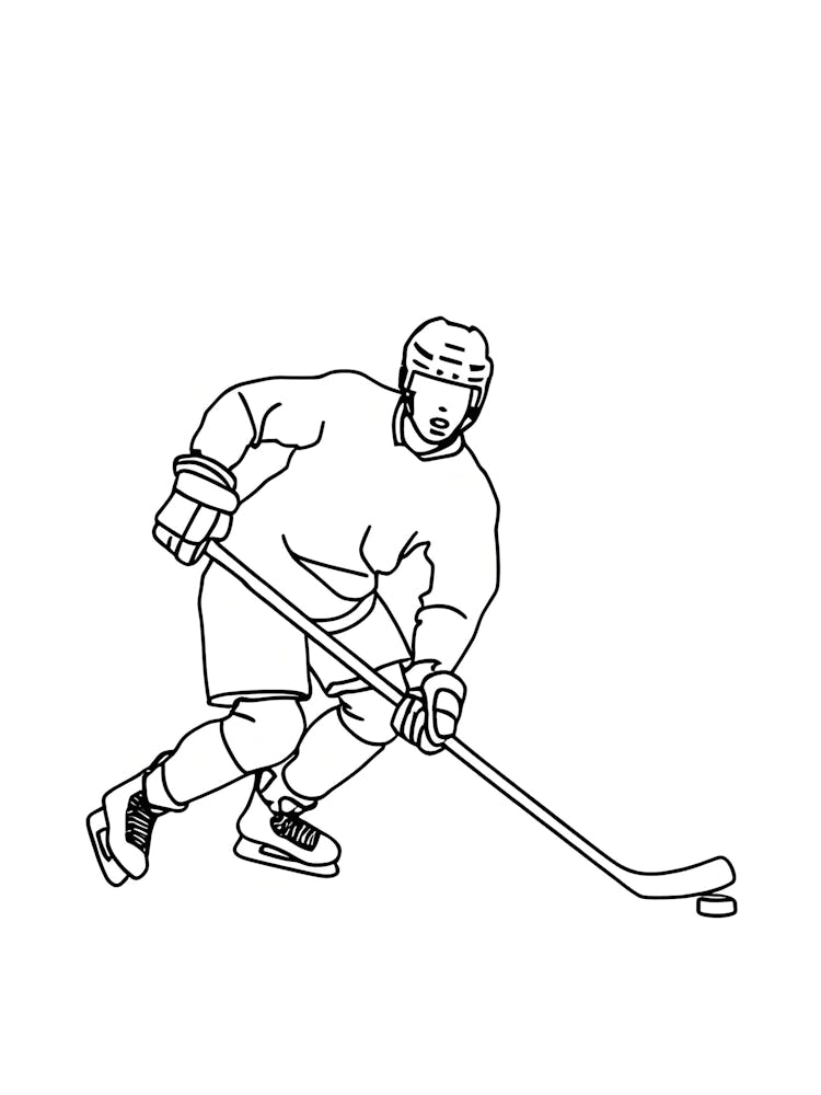 Hockey Player 4