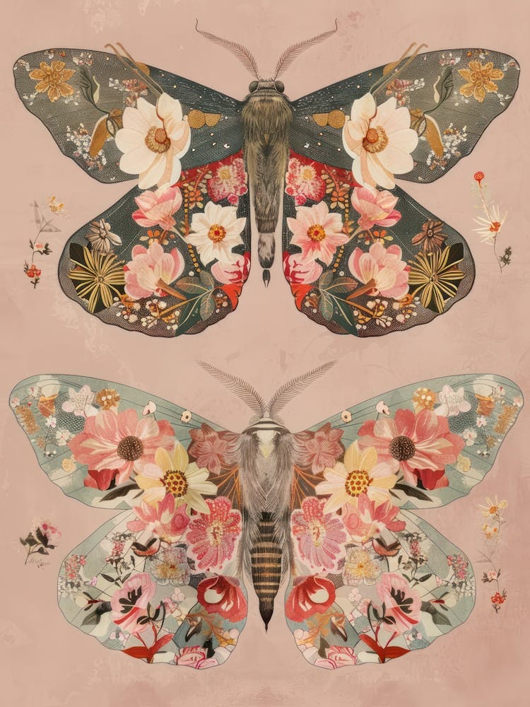 Radiant Butterflies William Morris Style 9
