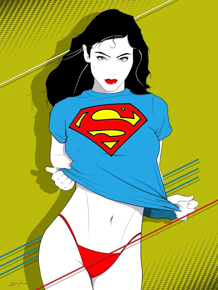 Super Girl 78 - Retro 80s Style