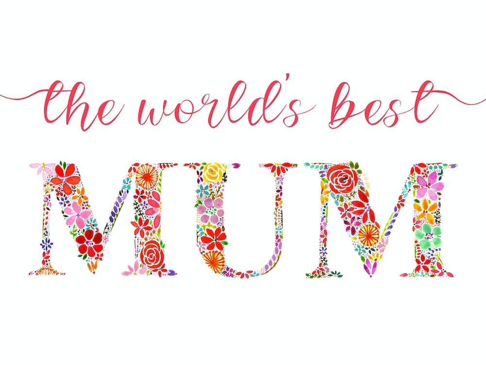 The Worlds Best Mum Floral