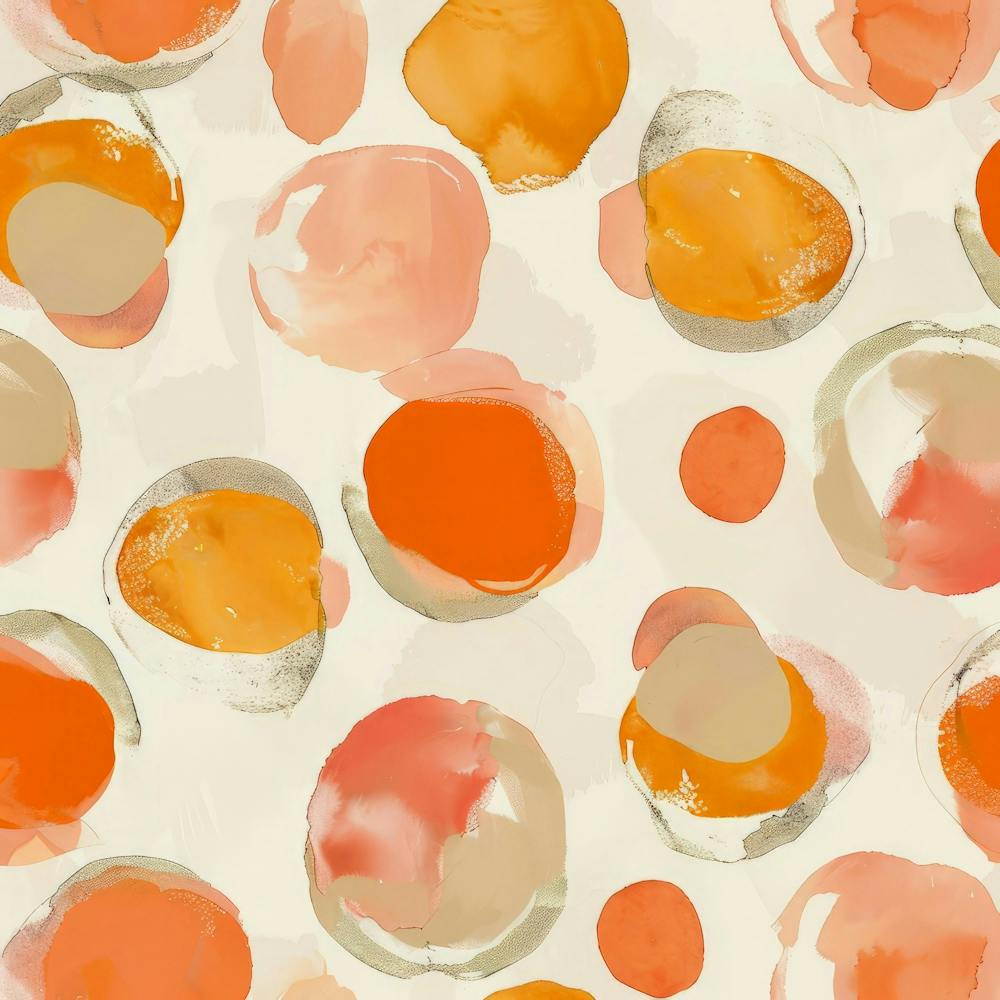 Orange Circles 2