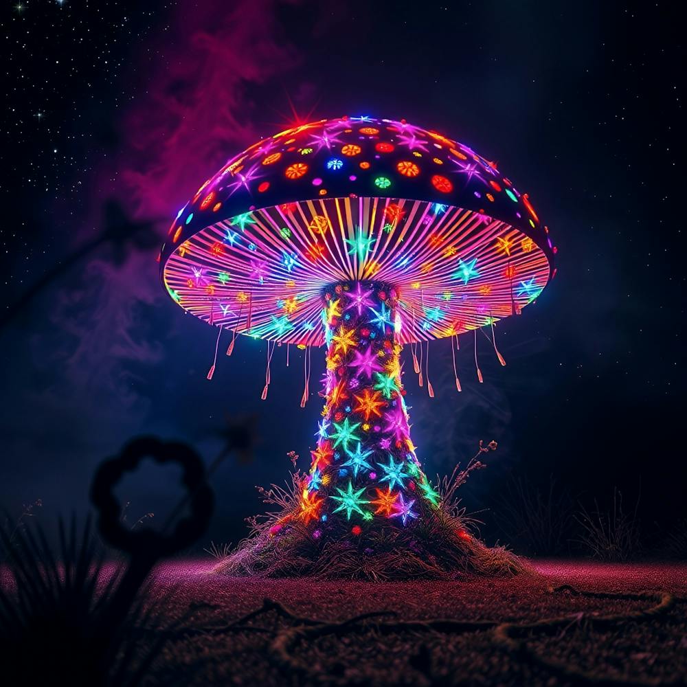 Psychedelic Mushroom 1