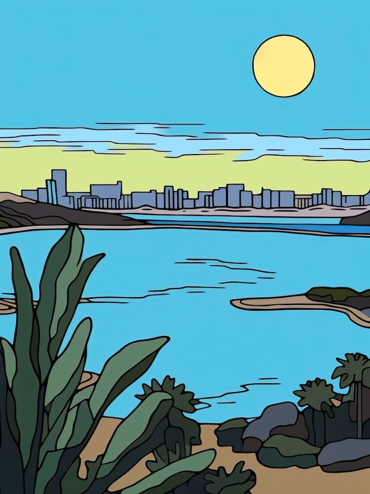 Minimal Design Style Of San Diego California, Usa 1