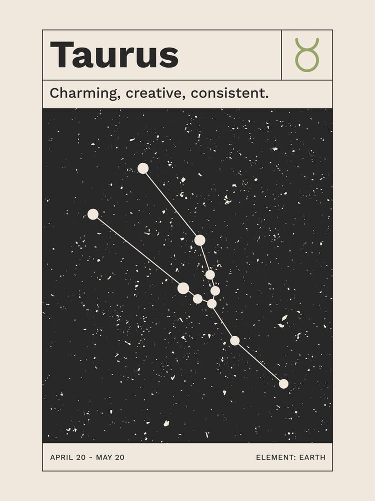 Taurus Zodiac Sign Constellation