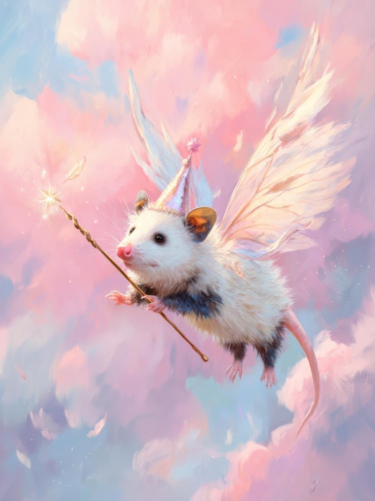 Opossum Flying