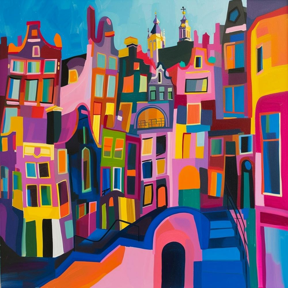 Abstract Travel Collection Amsterdam Netherlands 5