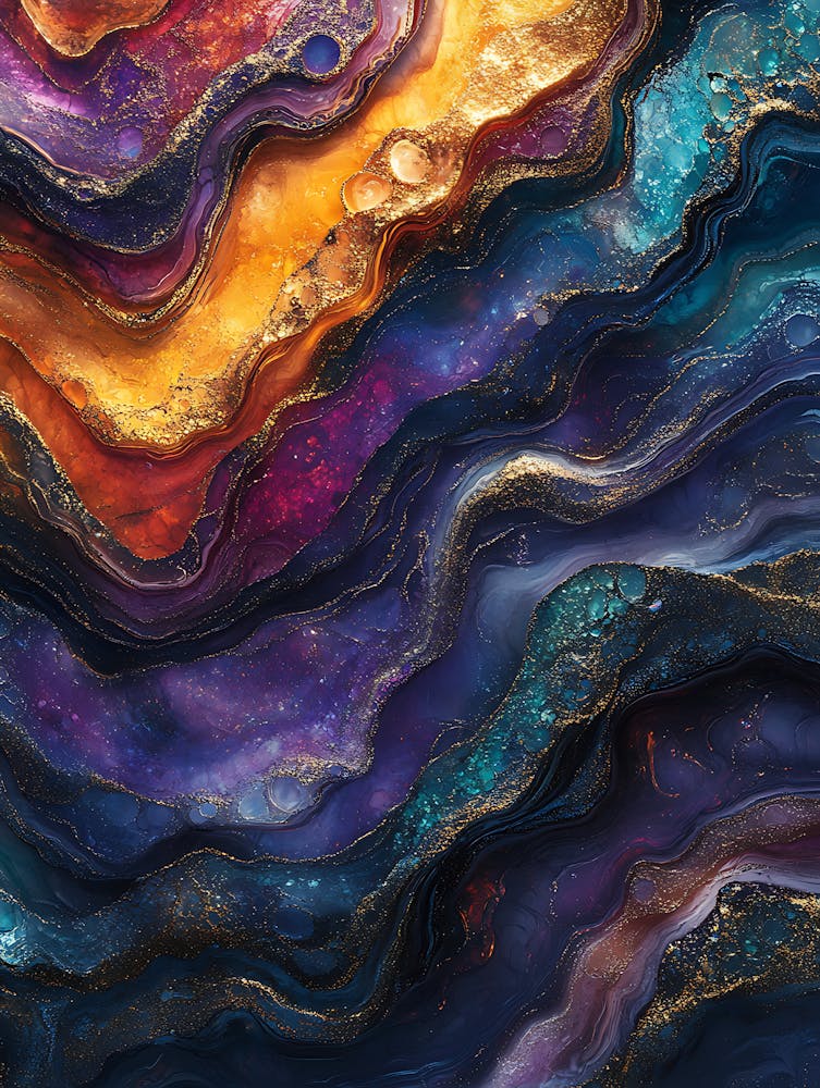 Stunning Whimsical Marble 6