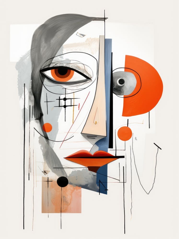 Abstract Portrait Of A Woman 9