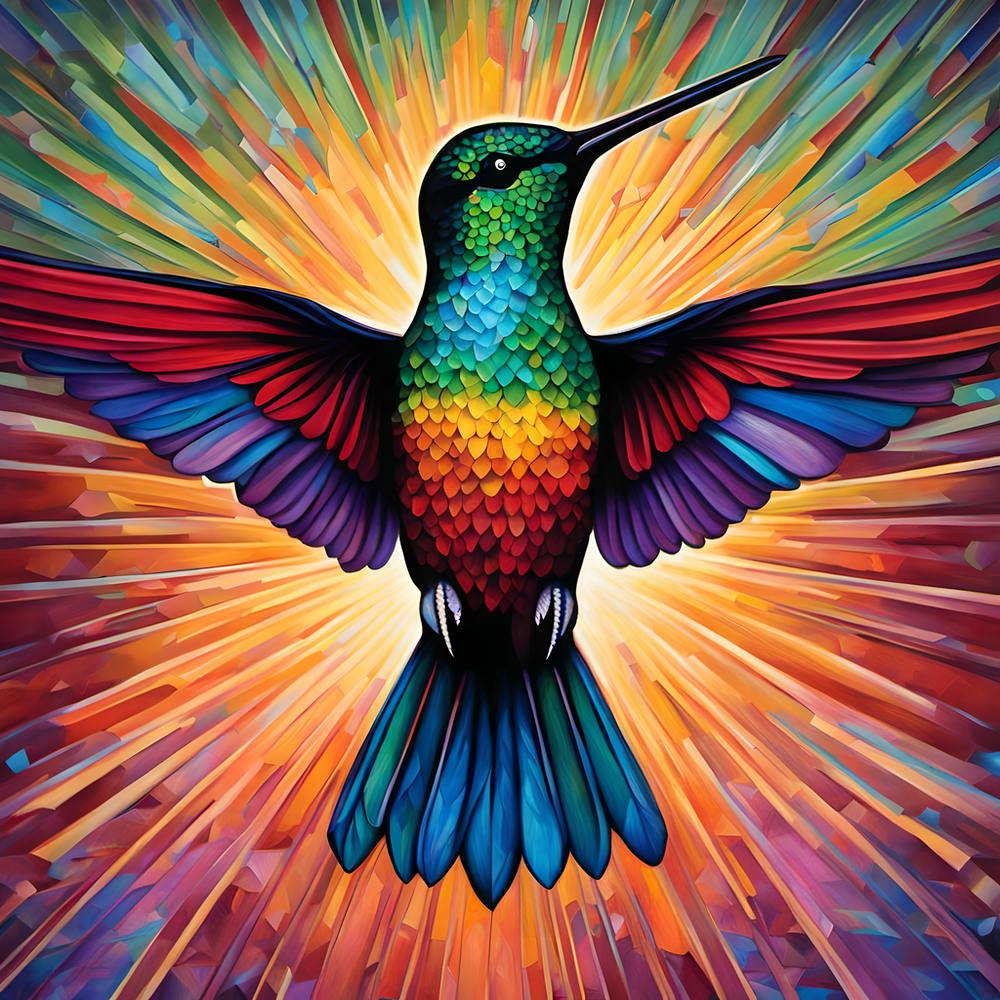 Radiant Hummingbird