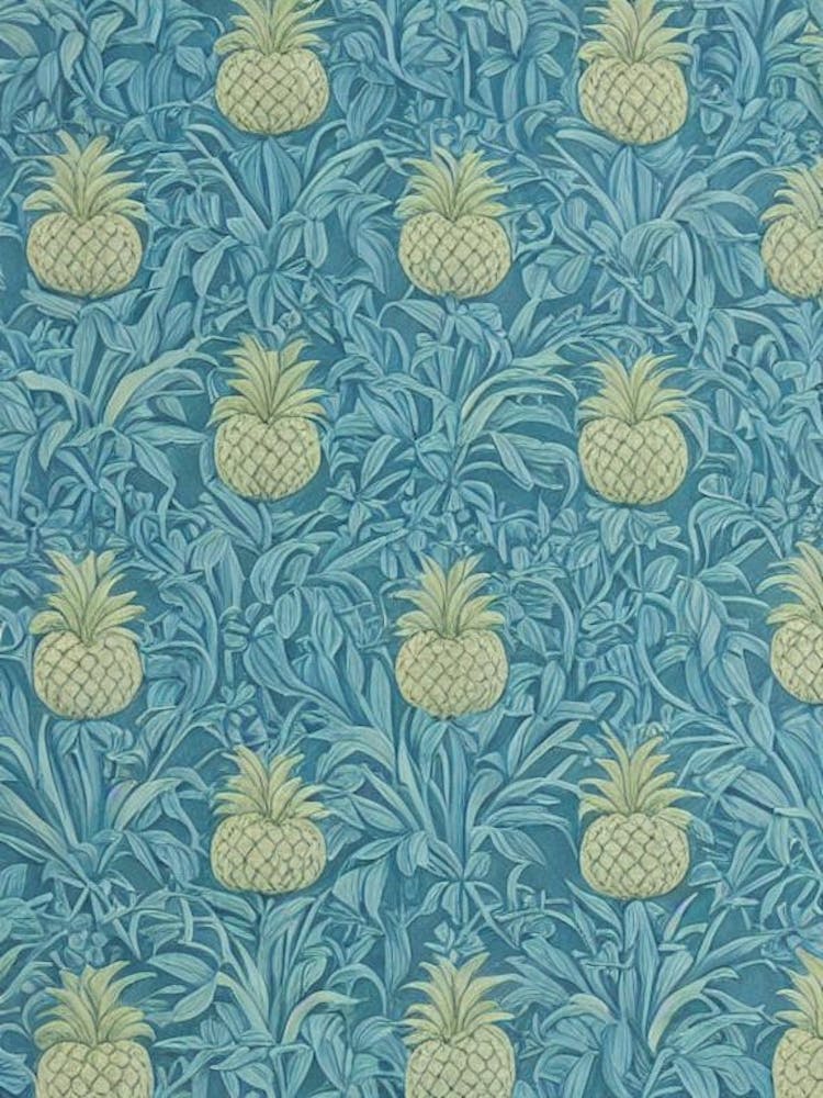 Pineapple Vintage Botanical Fruit