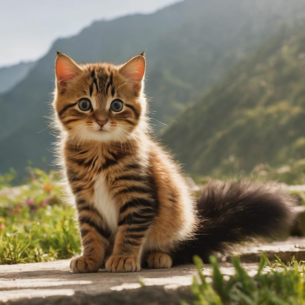 Kitten In The Mountains