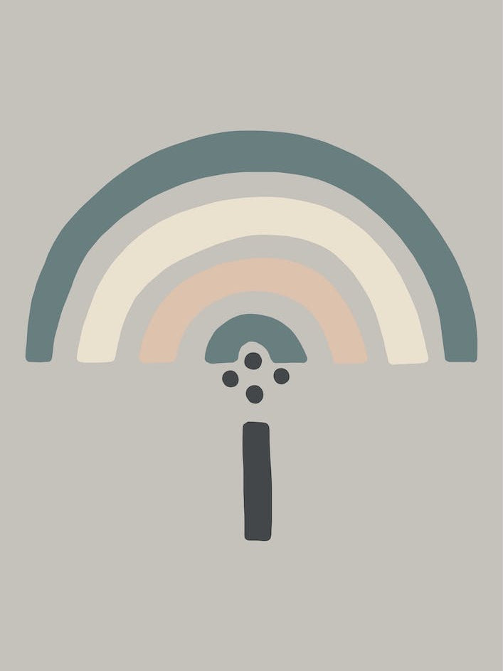 Inspired Natural Rainbow Stone