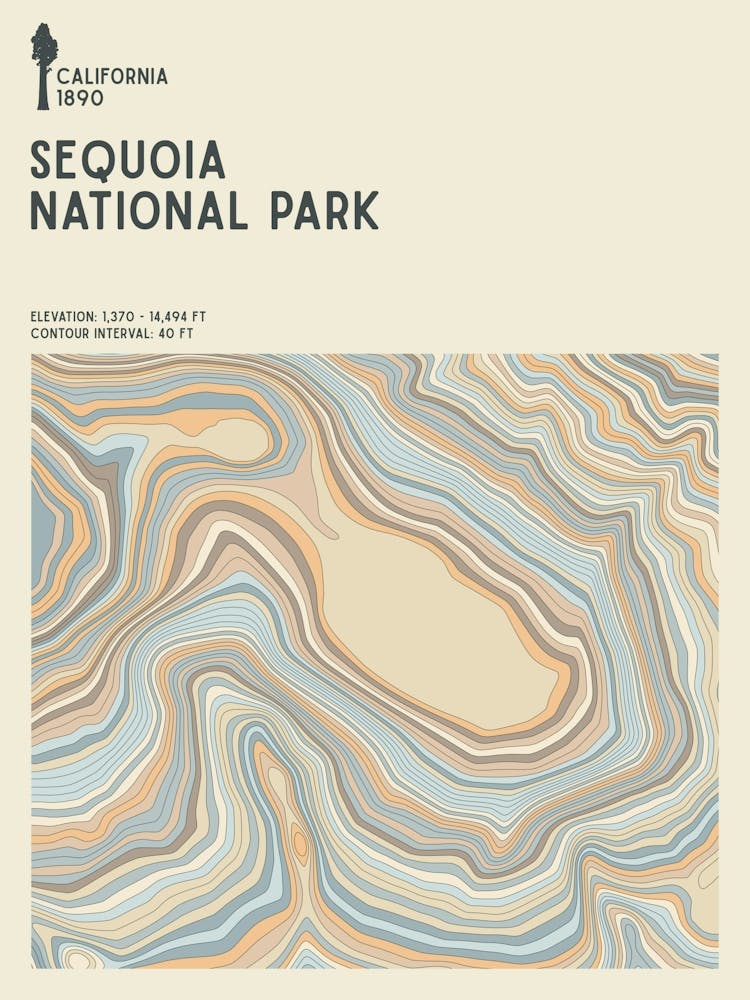Sequoia National Park Series California Usa