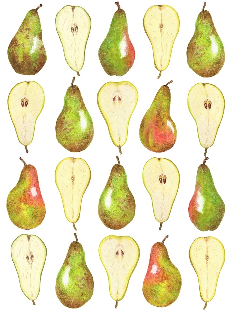 Repeat Pattern Pear