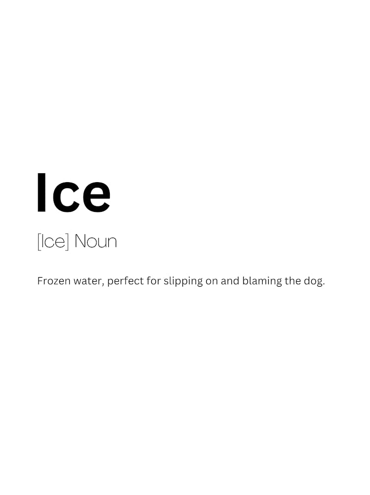Ice – Definition, Bedeutung