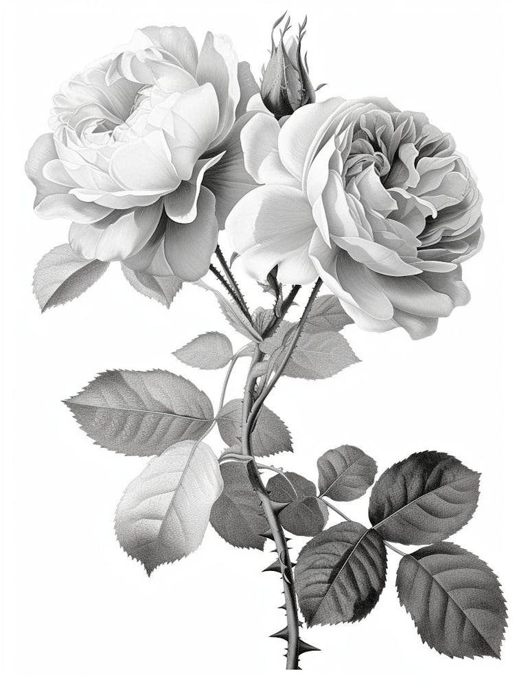 Roses Sketch 8