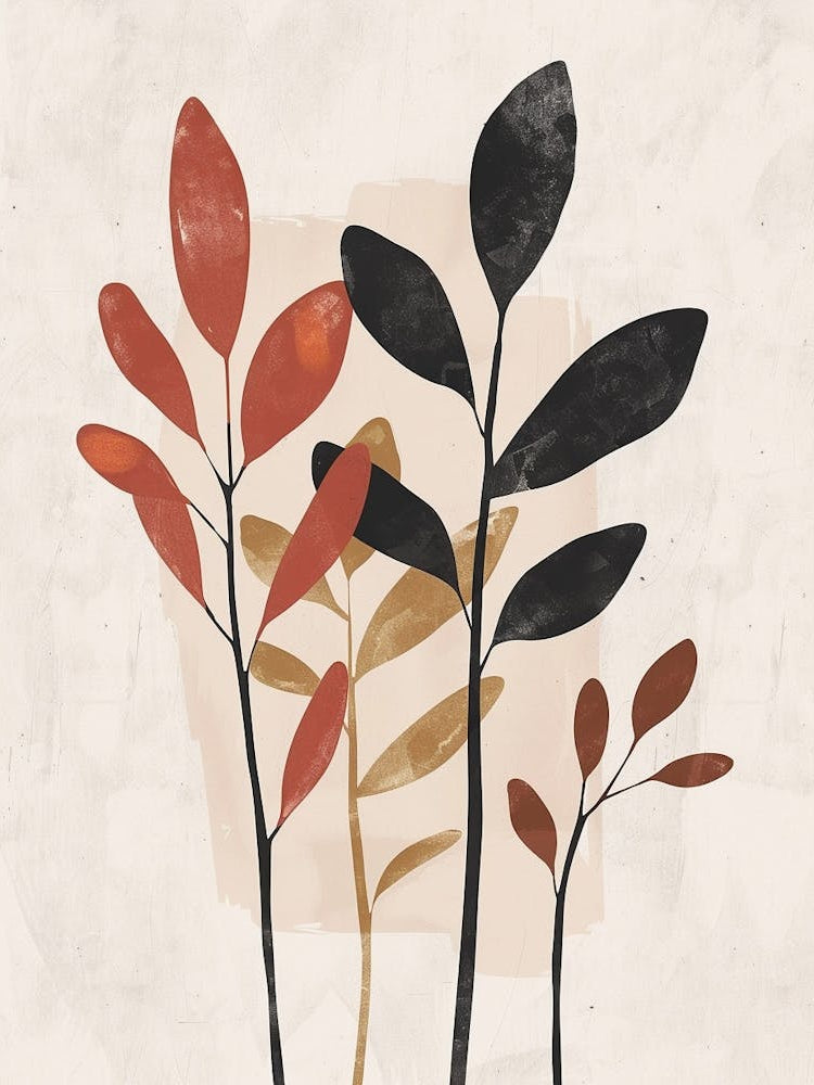 Zz Plant Minimalist Illustration 10