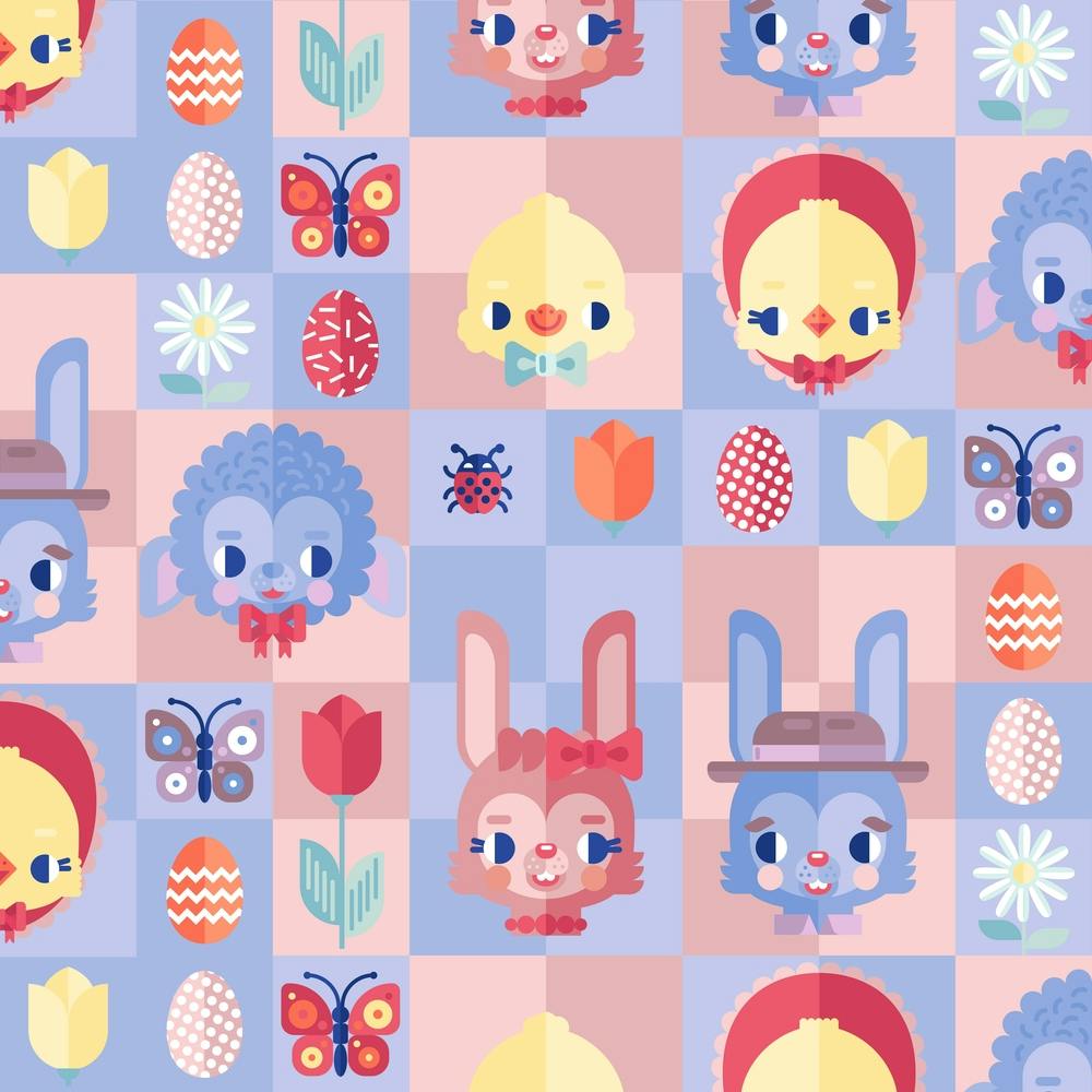 Chobopop Easter Pattern