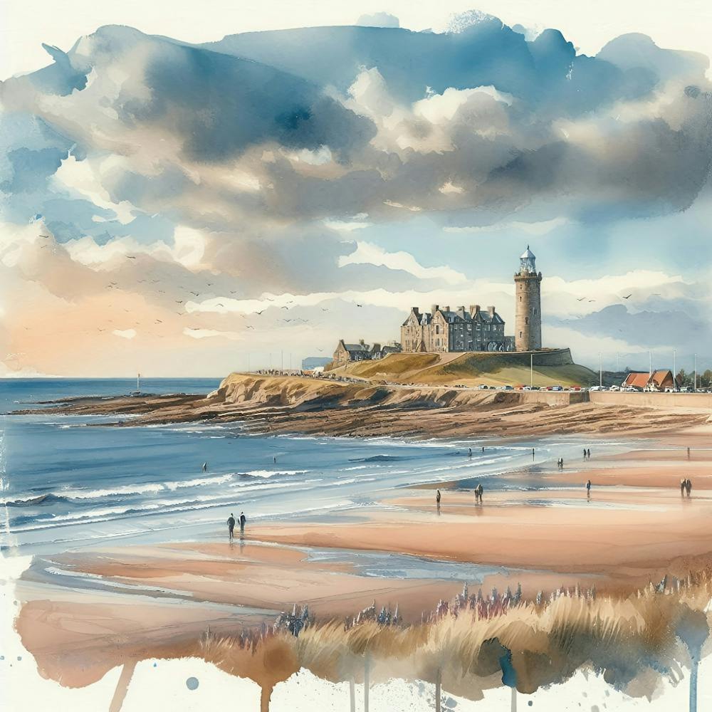 Lighthouse At Dundee