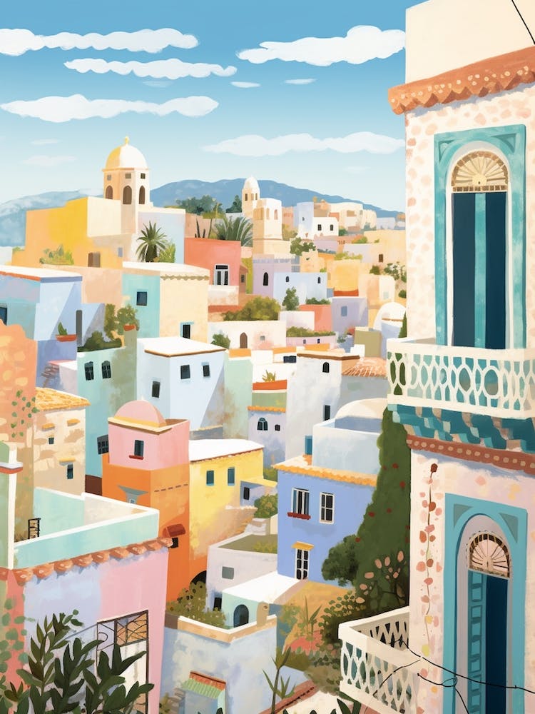 Tangier Morocco 1 Illustration