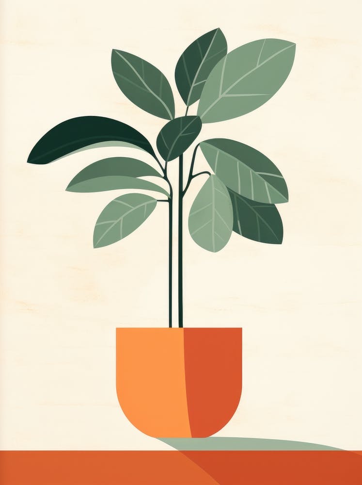 Seamless Plant In A Pot