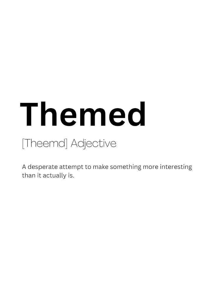 Themed Definition Meaning