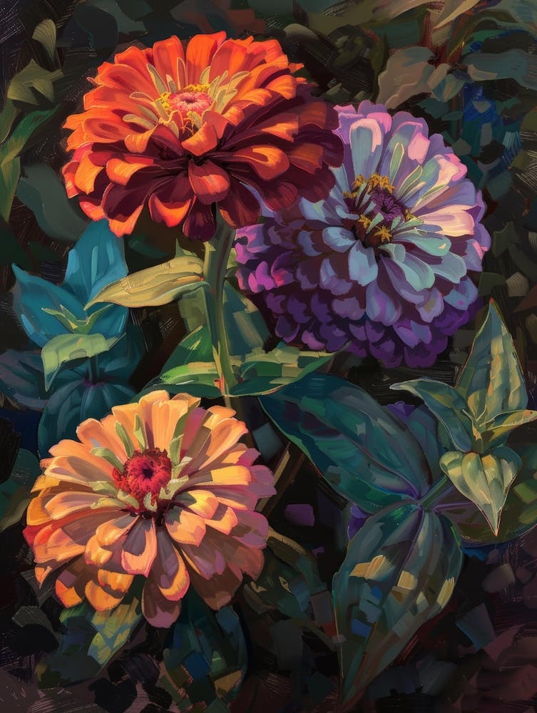 Zinnias