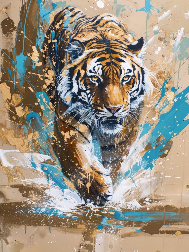 Tiger Running