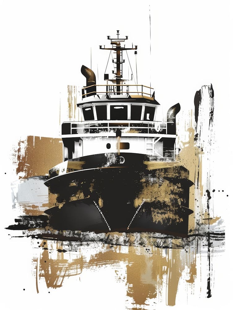 Tugboat Canvas Print